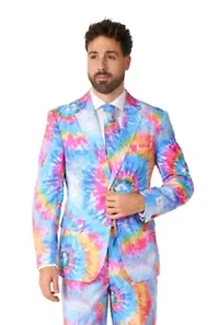 OppoSuits Men's Suits - Slim Fit Mr. Tie Dye