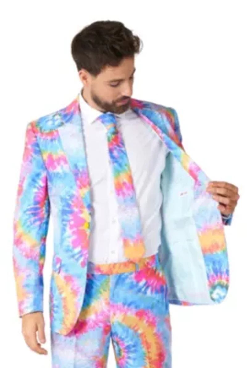 OppoSuits Men's Suits - Slim Fit Mr. Tie Dye