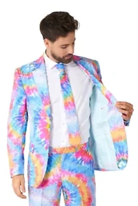 OppoSuits Men's Suits - Slim Fit Mr. Tie Dye