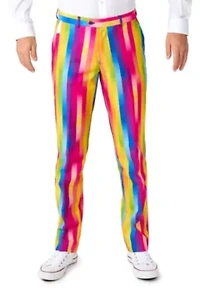 OppoSuits Men's Suits - Slim Fit Rainbow Glaze