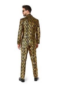 OppoSuits Men's Suits - Slim Fit Shiny Snake