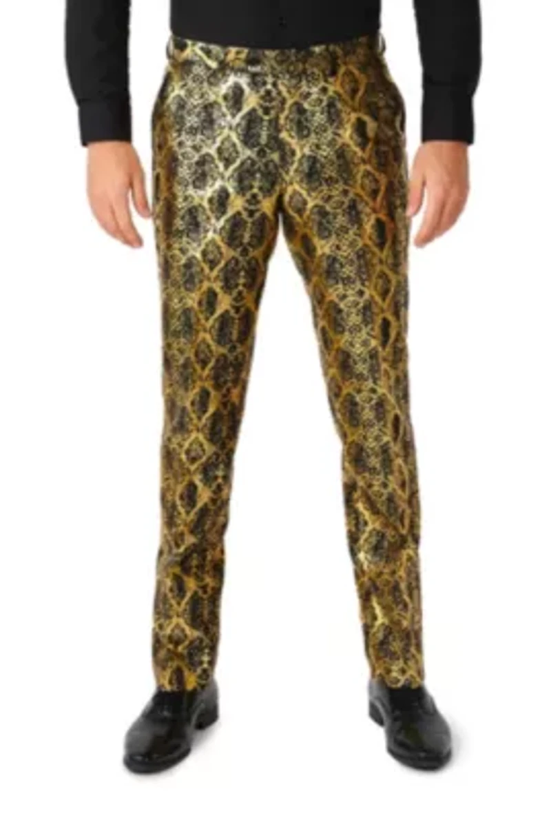 OppoSuits Men's Suits - Slim Fit Shiny Snake