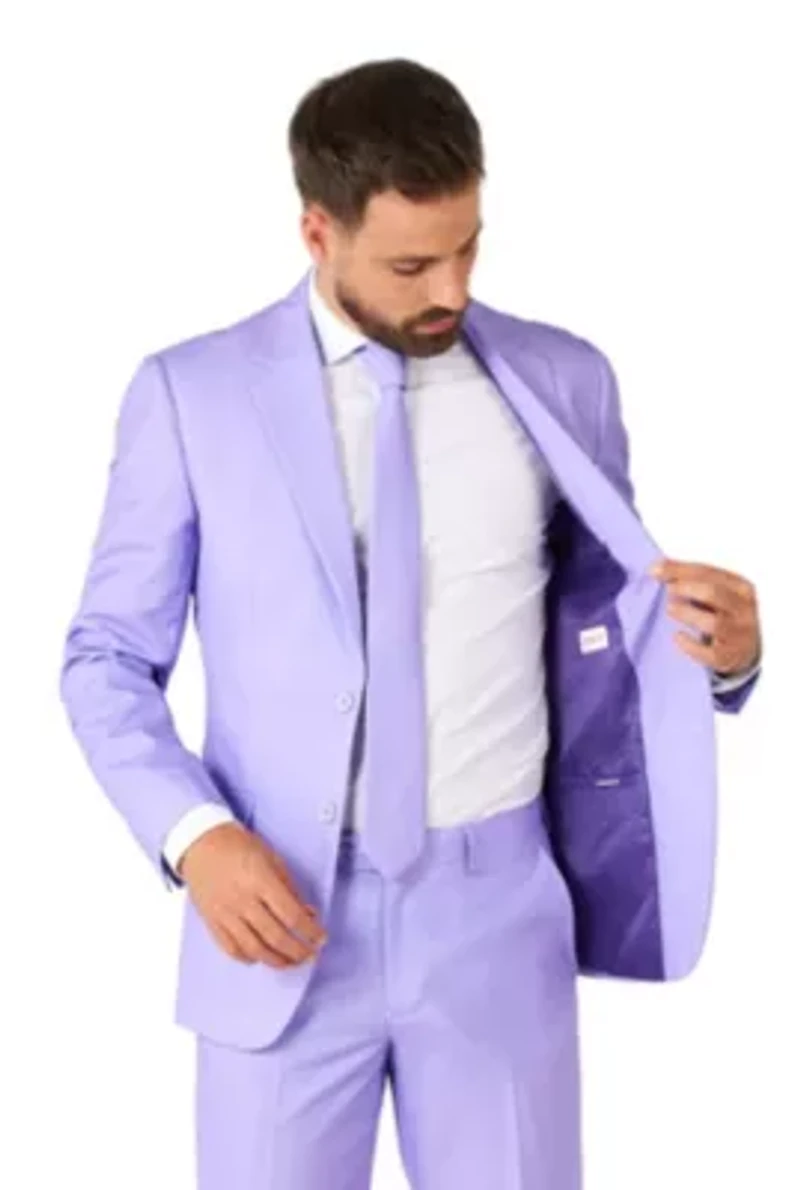 Lavish Lavender 2 Piece Suit + Tie