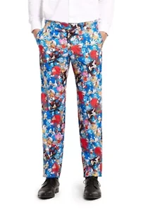 OppoSuits Men's Suits - Officially Licensed Slim Fit Sonic the Hedgehog��
