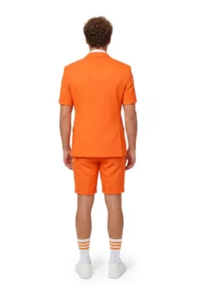 OppoSuits Men's Summer Suits - Casual Fit The Orange
