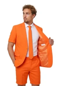 OppoSuits Men's Summer Suits - Casual Fit The Orange