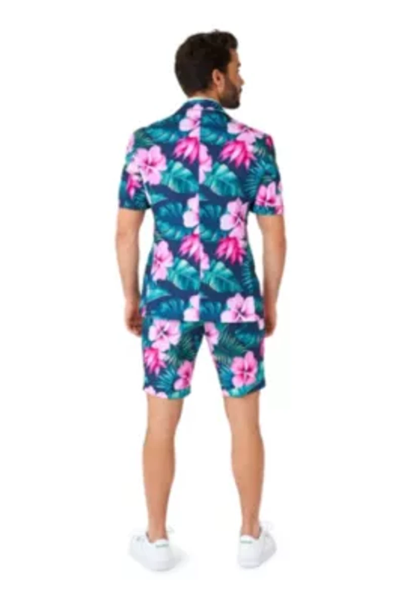 OppoSuits Men's Summer Suits - Casual Fit Hawaii Grande