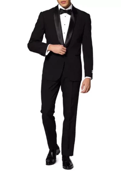 Jet Set Black Tuxedo 2 Piece + Bow Tie