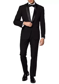 Jet Set Black Tuxedo 2 Piece + Bow Tie