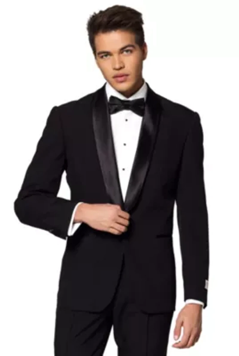 Jet Set Black Tuxedo 2 Piece + Bow Tie