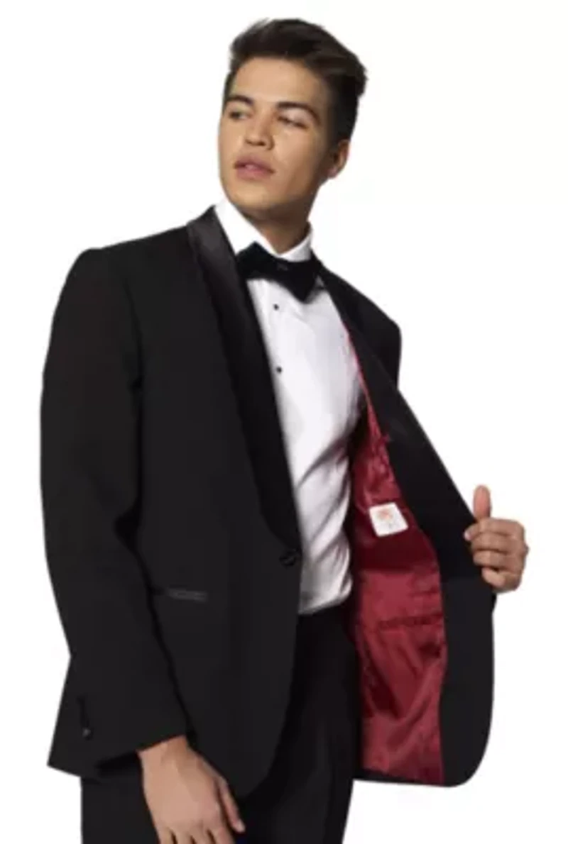 Jet Set Black Tuxedo 2 Piece + Bow Tie