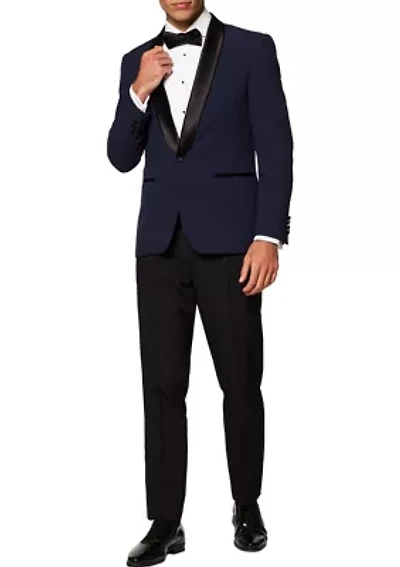 Midnight Blue Tuxedo 2 Piece + Bow Tie