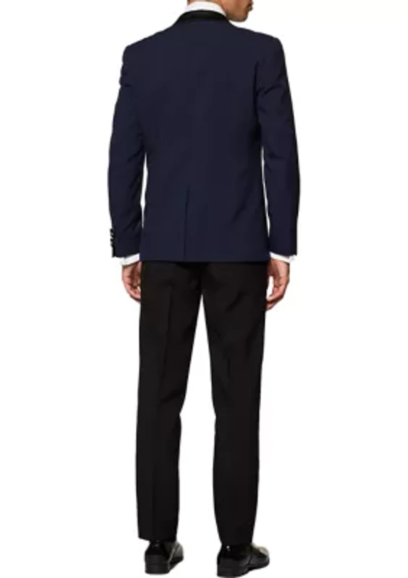 Midnight Blue Tuxedo 2 Piece + Bow Tie