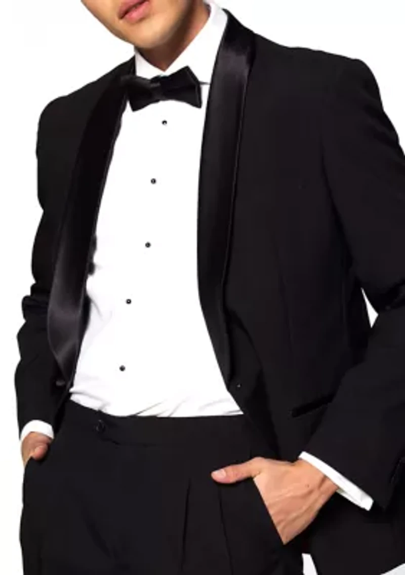 Midnight Blue Tuxedo 2 Piece + Bow Tie