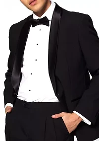Midnight Blue Tuxedo 2 Piece + Bow Tie