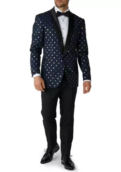 Goldy Dots Tuxedo 2 Piece + Bow Tie