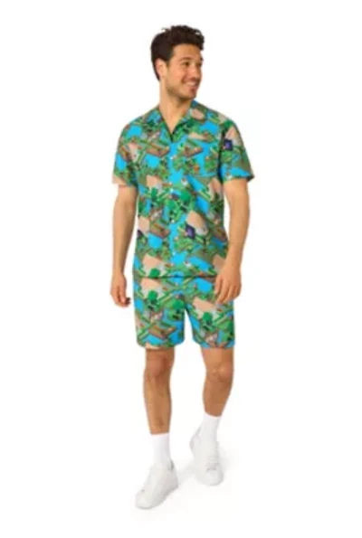 OppoSuits Men's Summer Set - Minecraft