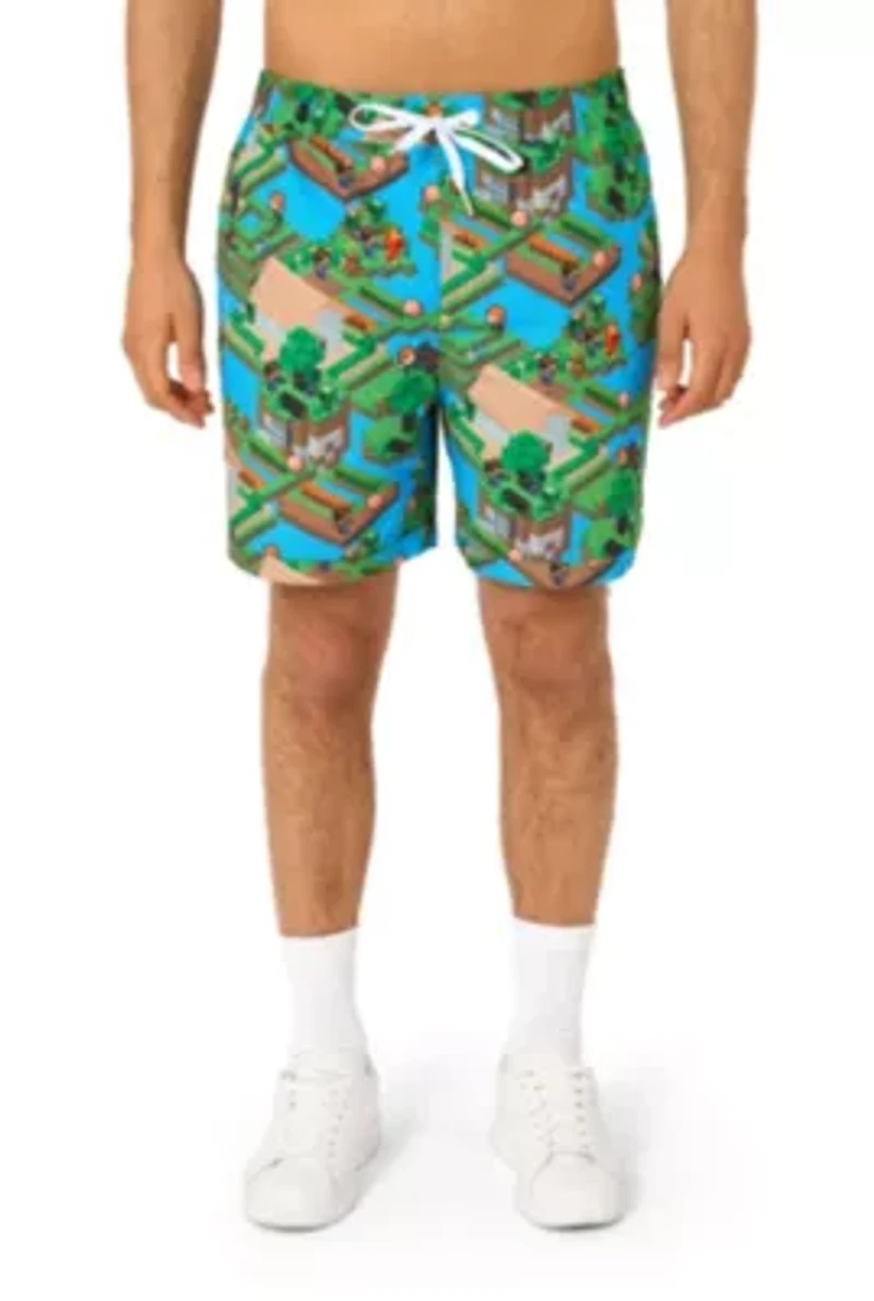 OppoSuits Men's Summer Set - Minecraft