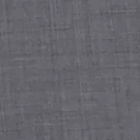 Slim Fit Gray Stretch Suit Pants