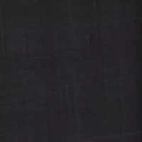 Gray Plaid Stretch Suit Separate Coat