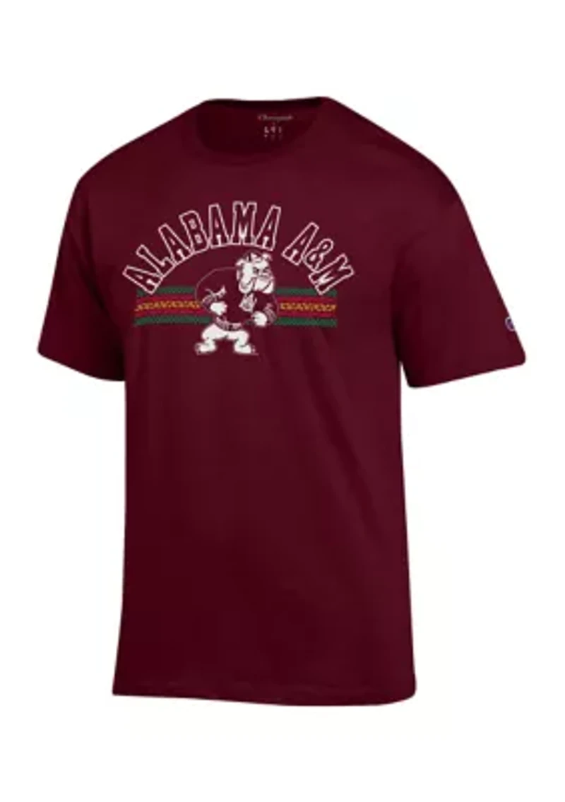 NCAA Alabama A&M Bulldogs Short Sleeve Graphic T-Shirt