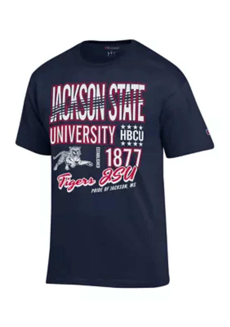 NCAA Jackson State Tigers Mascot Graphic T-Shirt
