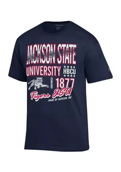 NCAA Jackson State Tigers Mascot Graphic T-Shirt