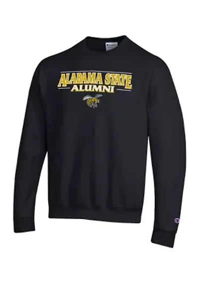 NCAA Alabama State Hornets Alumni Crew Sweatshirt
