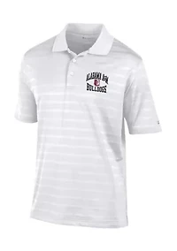 HBCU Alabama A&M Bulldogs Textured Polo Shirt