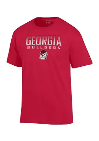 NCAA Georgia Bulldogs Short Sleeve Graphic T-Shirt