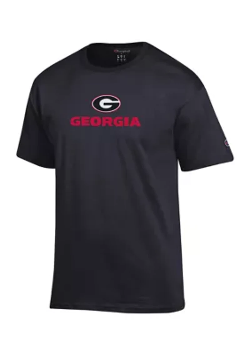 NCAA Georgia Bulldogs Short Sleeve Graphic T-Shirt