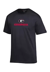 NCAA Georgia Bulldogs Short Sleeve Graphic T-Shirt