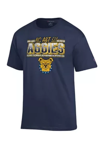 NCAA NC A&T Aggies Short Sleeve Graphic T-Shirt