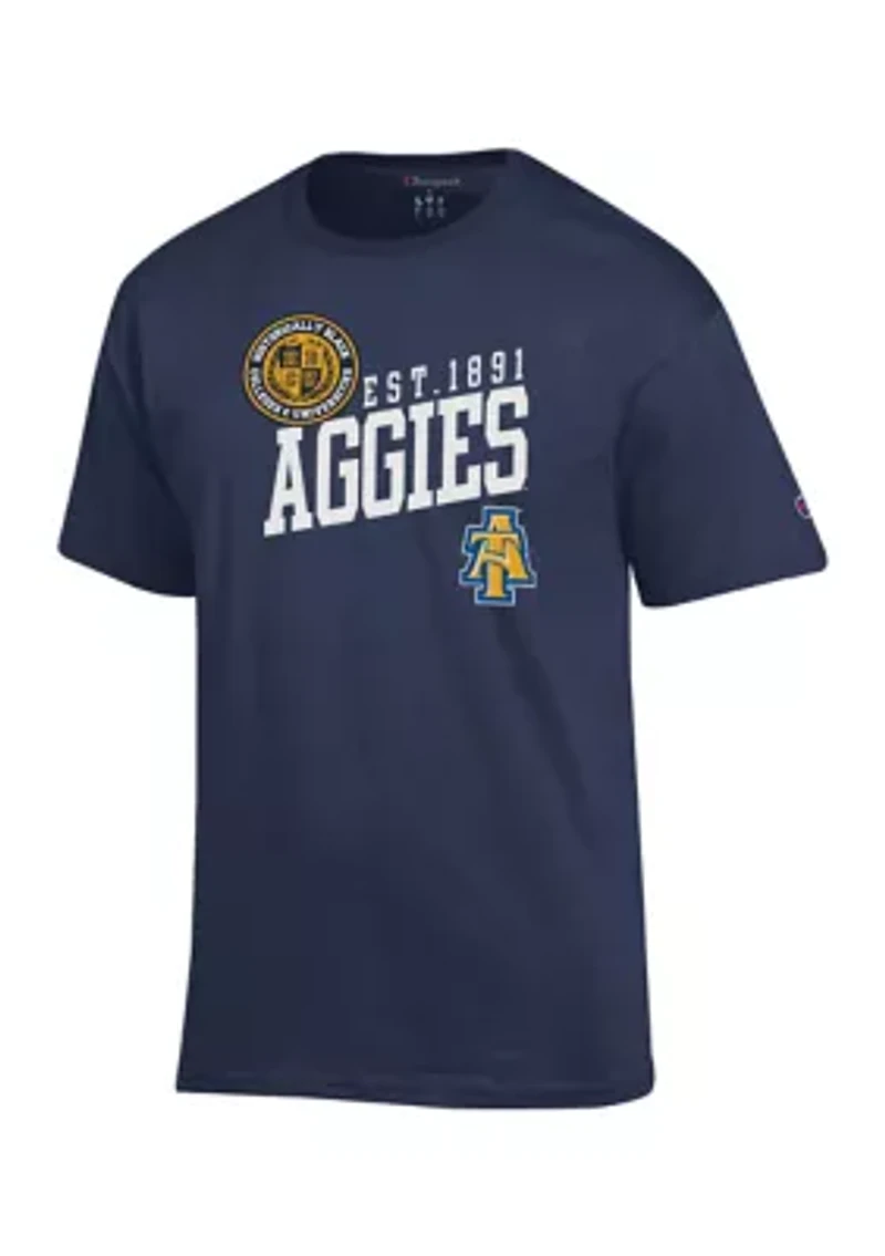 NCAA NC A&T Aggies Short Sleeve Graphic T-Shirt
