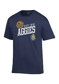 NCAA NC A&T Aggies Short Sleeve Graphic T-Shirt