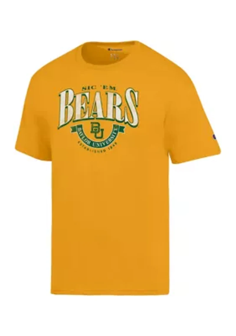 NCAA Baylor Bears Jersey Short Sleeve Graphic T-Shirt