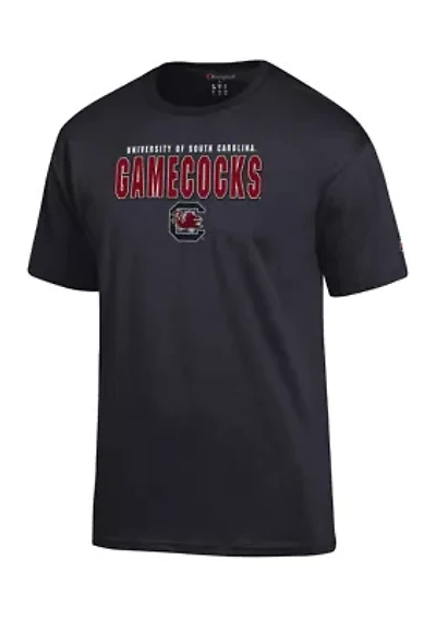 NCAA South Carolina Gamecocks Jersey Short Sleeve Graphic T-Shirt