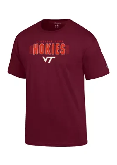 NCAA Virginia Tech Hokies Jersey Short Sleeve Graphic T-Shirt