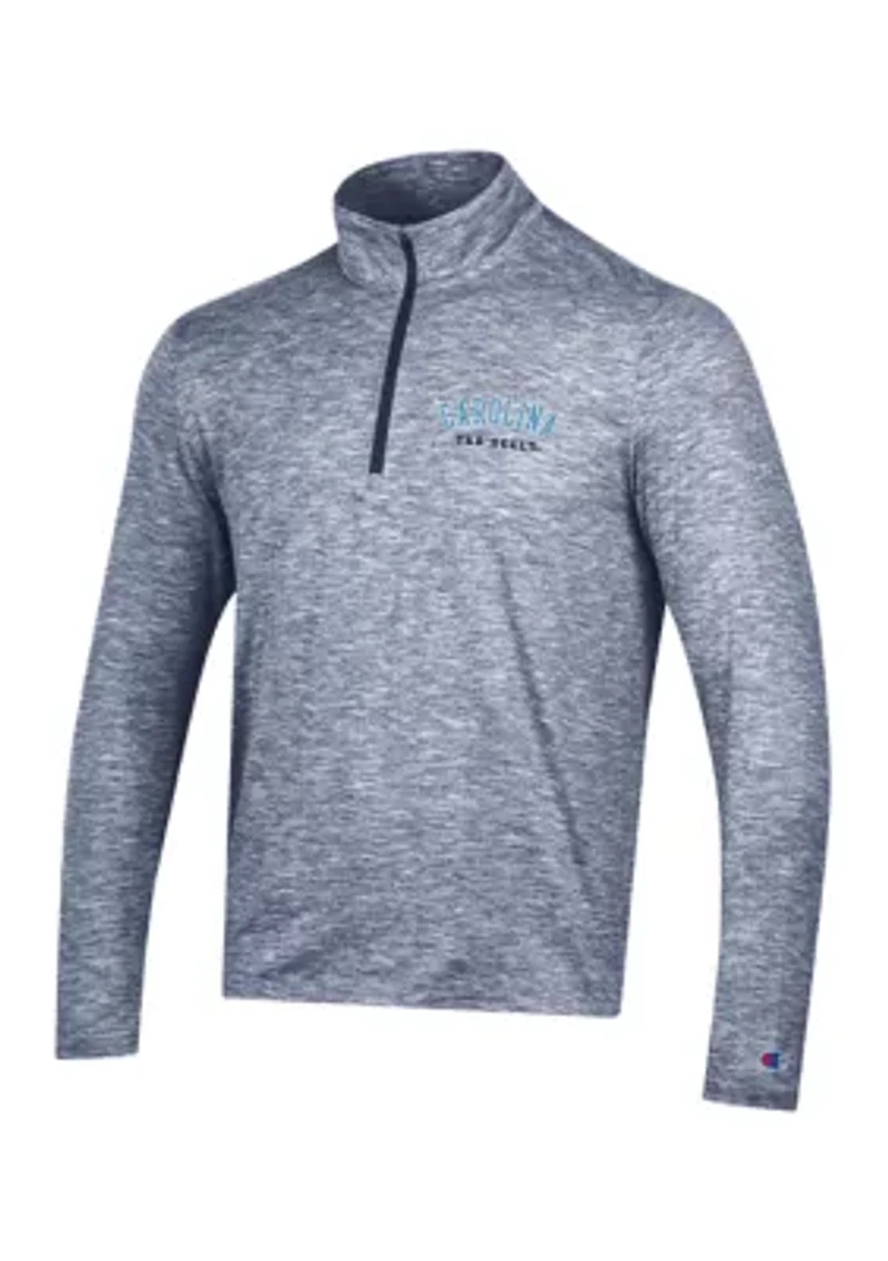 NCAA North Carolina Tar Heels Soft Touch 1/4 Zip Pullover
