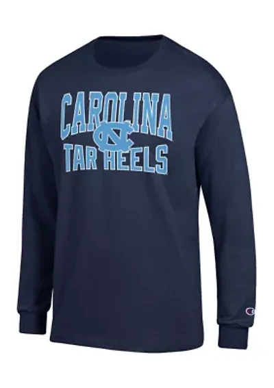 NCAA North Carolina Tar Heels Jersey Long Sleeve Graphic T-Shirt