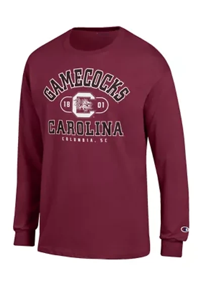 NCAA South Carolina Gamecocks Jersey Long Sleeve Graphic T-Shirt