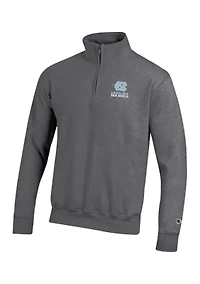 NCAA North Carolina Tar Heels Powerblend 1/4 Zip Pullover