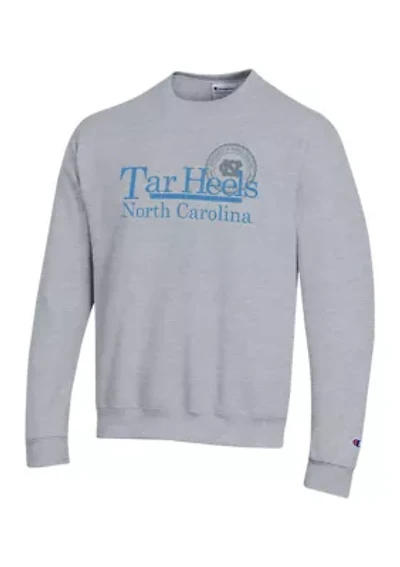 NCAA North Carolina Tar Heels Powerblend Crew Neck Pullover