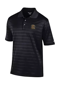NCAA Grambling State Tigers Solid Textured Polo Shirt