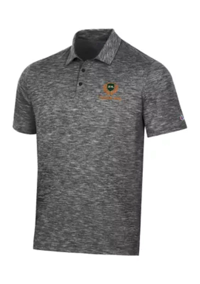 NCAA Florida A&M Rattlers  Micro Mesh Sport Polo Shirt