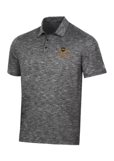 NCAA Florida A&M Rattlers  Micro Mesh Sport Polo Shirt