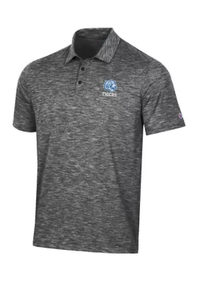 NCAA Tennessee State Tigers Solid Textured Polo Shirt