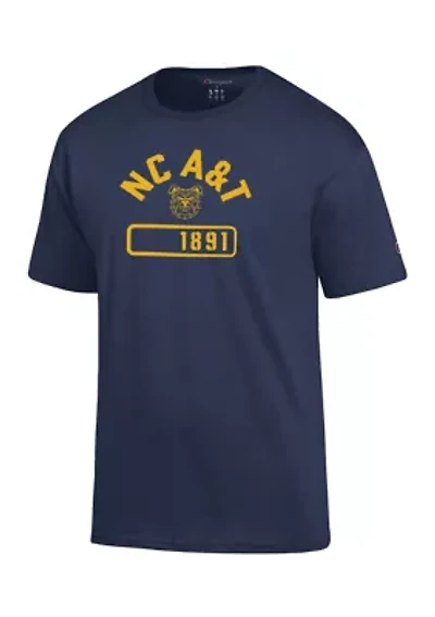 NCAA NC A&T Aggies Jersey  Short Sleeve Graphic T-Shirt