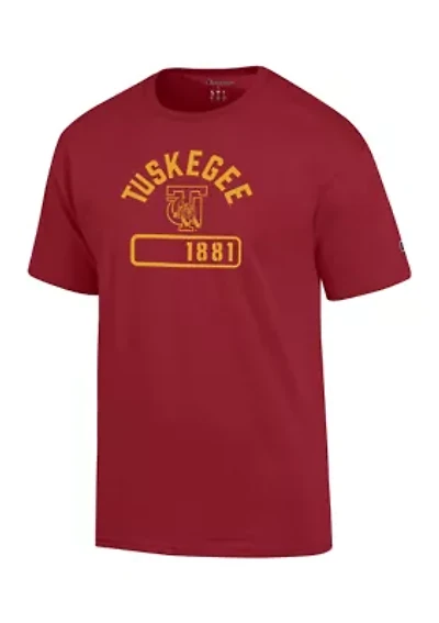 NCAA Tuskegee Golden Tigers Jersey  Short Sleeve Graphic T-Shirt