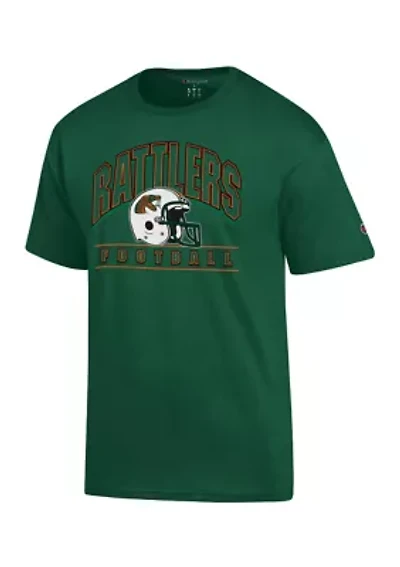 NCAA Florida A&M Rattlers Jersey  Short Sleeve Graphic T-Shirt